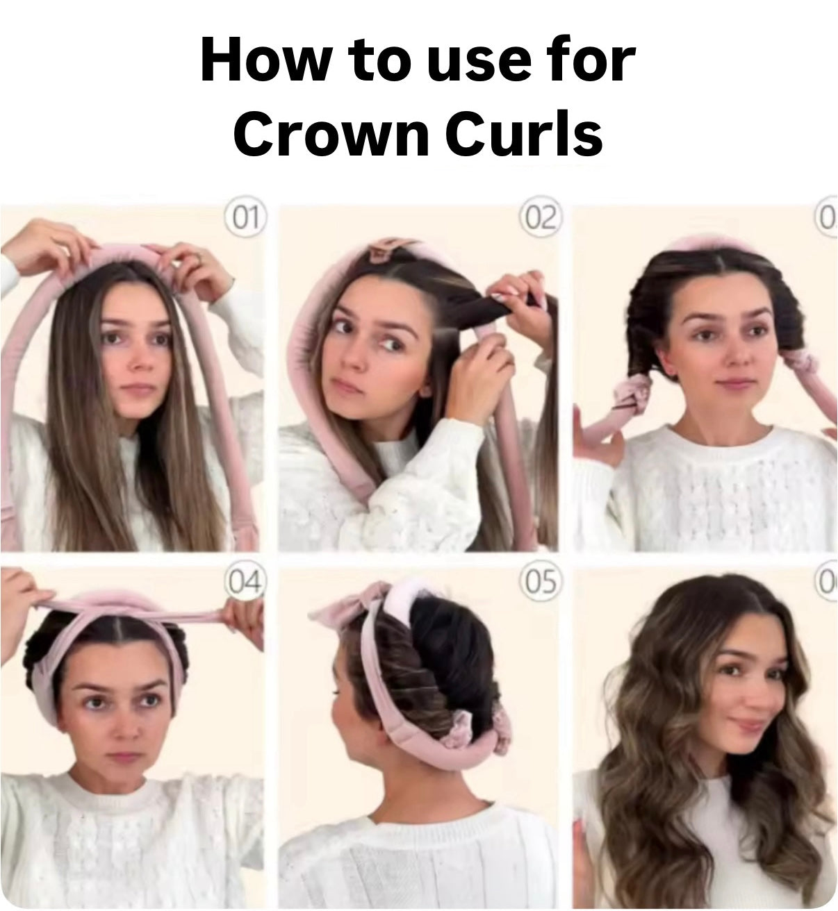 Heatless Curling Rod, Soft Hair Curler, No Heat Hair Roller